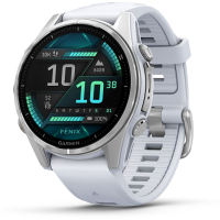 Garmin fenix 8 AMOLED Smartwatch 2024 in Silver size 43mm