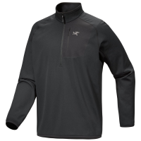 Arc'teryx Delta 1/2 Zip Men's 2025 in Black size X-Small | Polyester