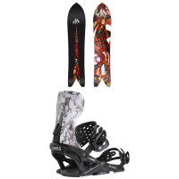 Jones Storm Chaser Snowboard 2025 - 152 Package (152 cm) + S Mens /Plastic in Black size 152/S | Polyester/Plastic