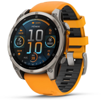 Garmin fenix 8 Sapphire AMOLED Smartwatch 2024 in Orange size 51mm