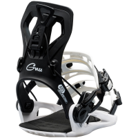 Women's GNU B-Real Snowboard Bindings 2025 in White size Large | Nylon