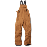 Women's Mountain Hardwear FireFall(TM) Tall Bibs 2025 in Brown size X-Large | Nylon/Polyester