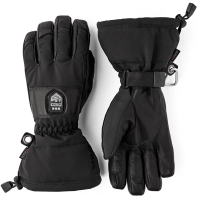 Hestra Heater Gauntlet Gloves 2025 in Black size 7 | Spandex/Leather/Polyester