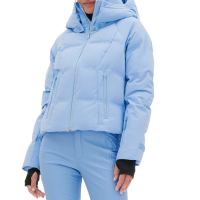 Women's Halfdays Georgie Puffer Jacket 2025 in Blue size Small | Nylon/Spandex