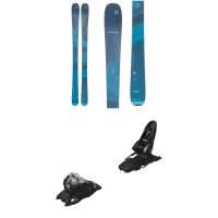 Women's Blizzard Black Pearl 88 Skis 2024 - 159 Package (159 cm) + 90 Adult Alpine Bindings in White size 159/90