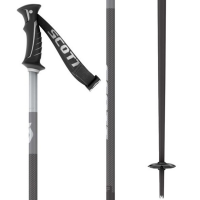 Scott Decree Re-Entry Ski Poles 2025 in Black size 135 | Aluminum/Rubber/Plastic