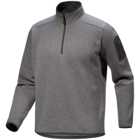 Arc'teryx Covert 1/2 Zip Fleece Men's 2024 in Gray size Large | Polyester