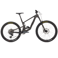 Santa Cruz Bicycles Bronson 4.1 C GX AXS Complete Mountain Bike 2024 - S, MX in Black size S Mx