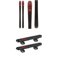 Volkl M7 Mantra Skis 2025 - 184 Package (184 cm) + Roof Mount in Black | Polyester