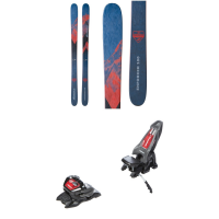 Nordica Enforcer 100 Skis 2023 - 186 Package (186 cm) + 110 Adult Alpine Bindings in Tan size 186/110 | Plastic