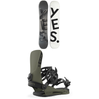 Yes. Basic Snowboard 2024 - 152 Package (152 cm) + L Mens in Green size 152/L | Aluminum