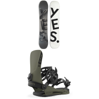 Yes. Basic Snowboard 2024 - 155 Package (155 cm) + M Mens in Green size 155/M | Aluminum