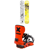 Lib Tech Box Scratcher BTX Snowboard 2024 - 154 Package (154 cm) + M Mens | Aluminum in Green size 154/M | Aluminum/Polyester