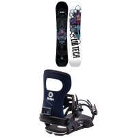 Lib Tech Terrain Wrecker C2X Snowboard 2024 - 152 Package (152 cm) + M Mens | Nylon/Aluminum in Blue size 152/M | Nylon/Aluminum/Polyester