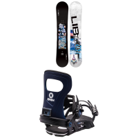 Lib Tech Skate Banana BTX Snowboard 2024 - 150 Package (150 cm) + M Mens | Nylon/Aluminum in Blue size 150/M | Nylon/Aluminum/Polyester