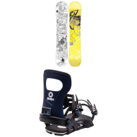 Lib Tech Box Scratcher BTX Snowboard 2024 - 154 Package (154 cm) + M Mens | Nylon/Aluminum in Blue size 154/M | Nylon/Aluminum/Polyester