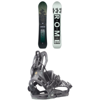 Women's Rome Muse Snowboard 2024 - 146 Package (146 cm) + L Womens in Black size 146/L | Nylon