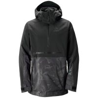 Jones Mountain Surf Recycled Anorak Jacket Men's 2024 in Black size X-Large | Polyester