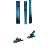 Blizzard Hustle 9 Skis 2024 - 157 Package (157 cm) + 90 AT Bindings in Blue size 157/90