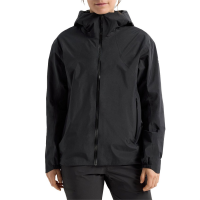 Women's Arc'teryx Coelle Shell Jacket 2024 in Black size X-Large | Nylon/Polyester