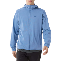 Arc'teryx Kyanite Lightweight Hoodie Men's 2024 in Blue size X-Small | Elastane/Polyester