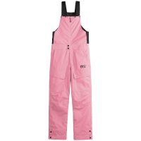 Kid's Picture Organic Ninge Bib Pants 2024 in Pink size 12 | Lycra/Polyester/Plastic