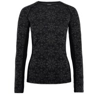 Women's Kari Traa Edith Long Sleeve Top 2024 in Black size X-Small | Wool