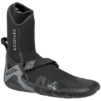 XCEL 3mm Drylock Round Toe Wetsuit Boots in Black size 8 | Rubber/Neoprene