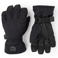 Kid's Hestra Gore-Tex Atlas Jr 5-Finger Gloves 2024 in Black | Polyester