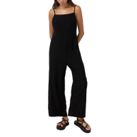 Women's Rhythm Classic Jumpsuit 2024 Pant in Black size Large