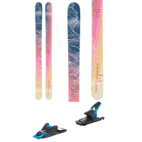 Women's Coalition Snow SOS Skis + Salomon S/Lab Shift MNC 13 Alpine Touring Ski Bindings 2024 in Blue size 166