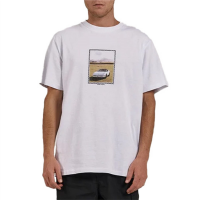 Thrills Fields Of Speed Merch Fit T-Shirt Men's 2023 in White size Medium | Cotton