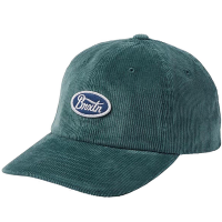 Brixton Parsons LP Cap 2023 in Green | Cotton/Leather