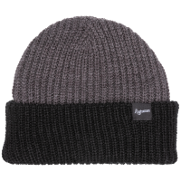 Autumn Simple Dual Tone Beanie Hat 2023 in Black