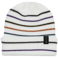 Autumn Select Multi Stripe Beanie Hat 2023 in White | Acrylic