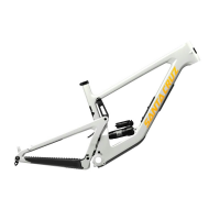 Santa Cruz Bicycles | Bronson 4.1 Cc Frame Gloss Chalk | White