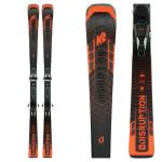 K2 Disruption STi Skis with MXC 12 TCx Bindings 2022