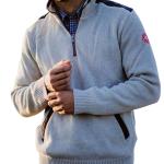 HOLEBROOK Gregor 1/4 Zip Windproof Cotton Mens Sweater 2022