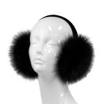 Mitchies Matchings Fox Fur Earmuffs