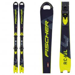 Fischer RC4 WC SL MO Plate Junior Race Skis