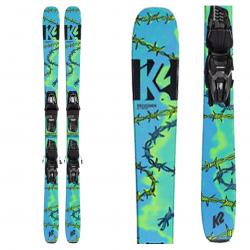 K2 Reckoner 92 Skis with Marker M2 10 Quikclik Bindings 2022