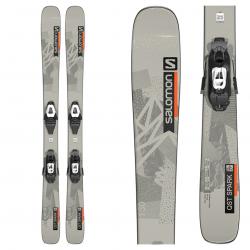 Salomon QST Spark Jr. Skis with C5 GW Bindings 2022