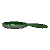 2" Brush Glider | Bonehead Tackle - Green Shad HD