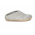 Glerups Open Heel Grey Slipper Summer 2020