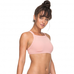 Roxy Waves Only Crop Bathing Suit Top