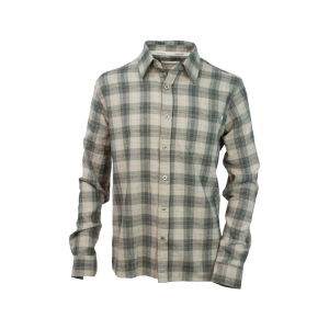 Purnell Sage Plaid Button Up Flannel Shirt