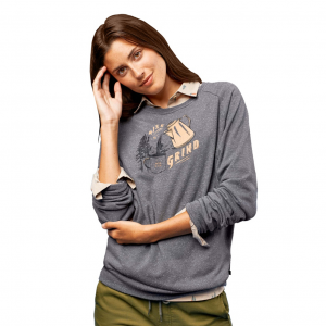 United By Blue Rise and Grind Crew Womens Pullover Sweatshirt
