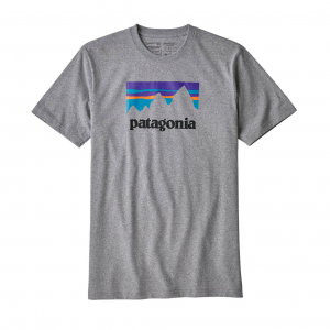 Patagonia Shop Sticker Responsibili-Tee Mens T-Shirt