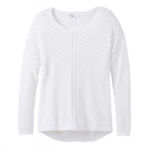 Parker Sweater Wms White MD