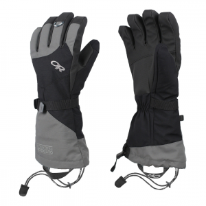Meteor Gloves Black/Charcoal